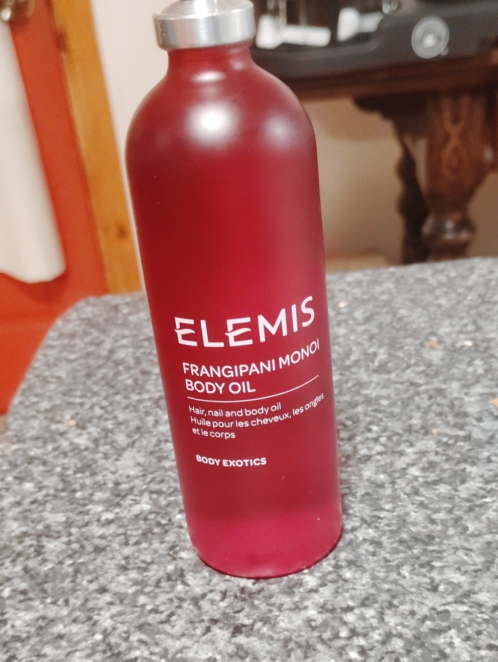 ELEMIS Frangipani Monoi Body Oil - Deep Red Bottle